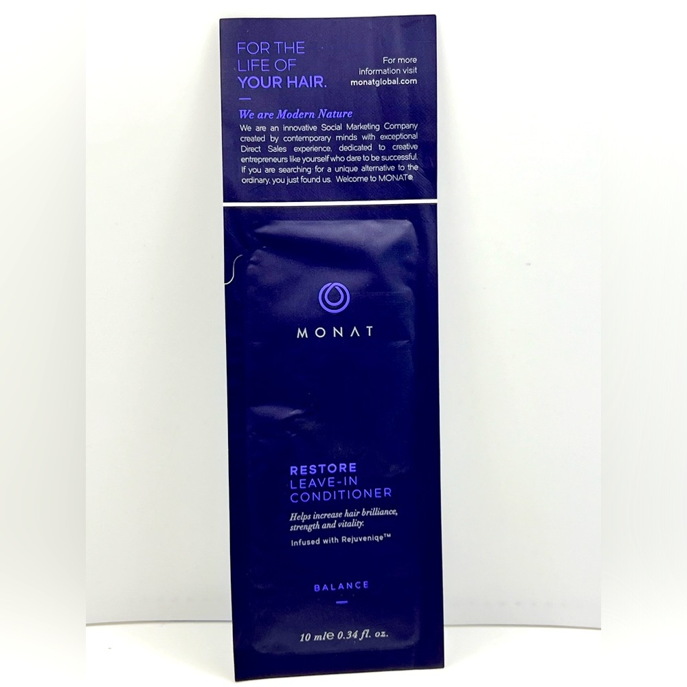 $3 🌸 Monat Restore Leave-in Conditioner ~ Balance ~ Infused W/ Rejuvenique